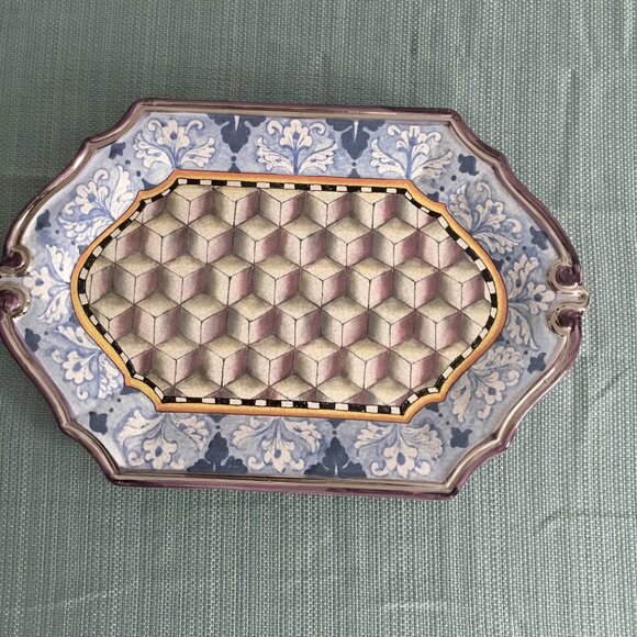 MacKenzie Childs - Victoria & Richard - Dinner Platter - Picture 2 of 5